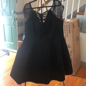Black villain dress